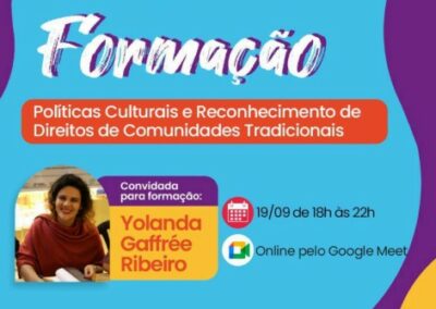 Políticas Culturais e Reconhecimento de direitos de comunidades tradicionais